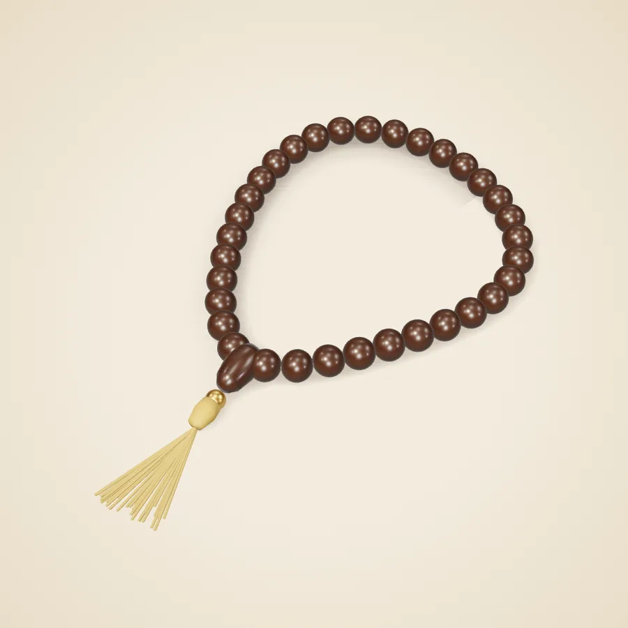 Tasbeeh, 99 bead wood